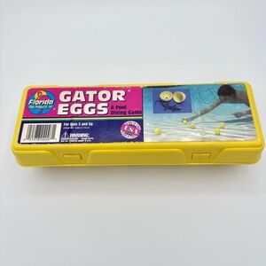 Vintage Gator Eggs Neon Pool Diving Game